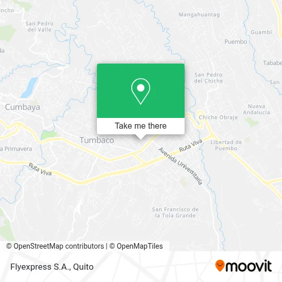 Flyexpress S.A. map