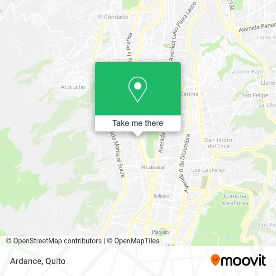 Ardance map