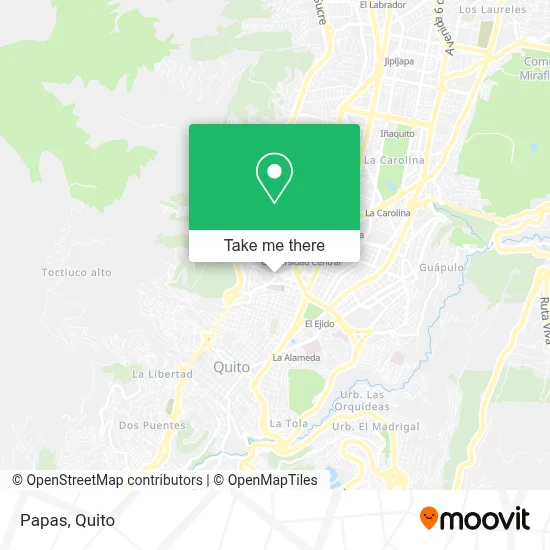 Papas map