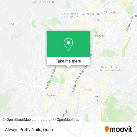 Always Pretty Nails map