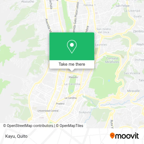 Kayu map