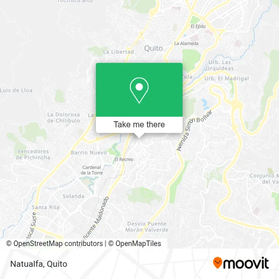 Natualfa map