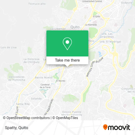 Spatty map
