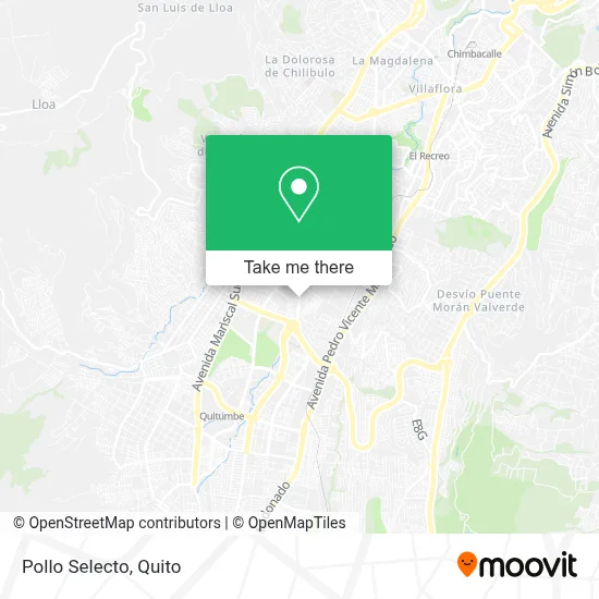 Pollo Selecto map