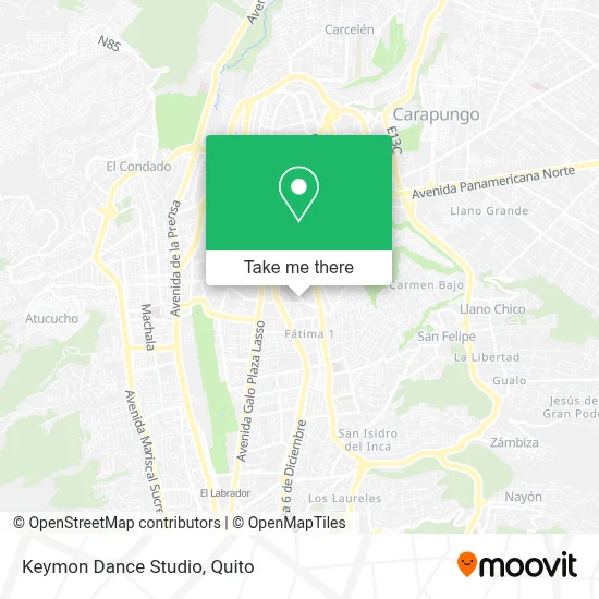 Keymon Dance Studio map