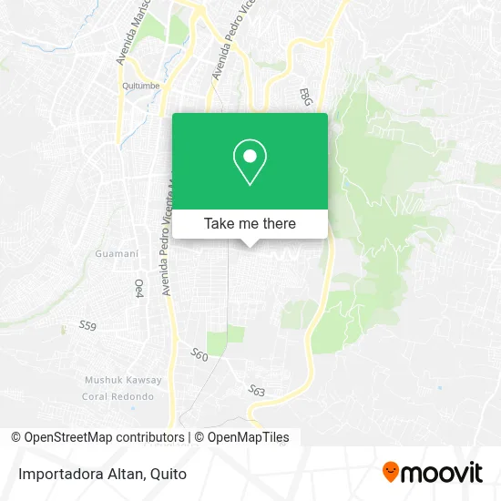 Importadora Altan map