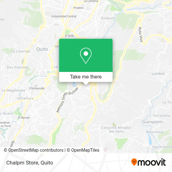 Chalpm Store map