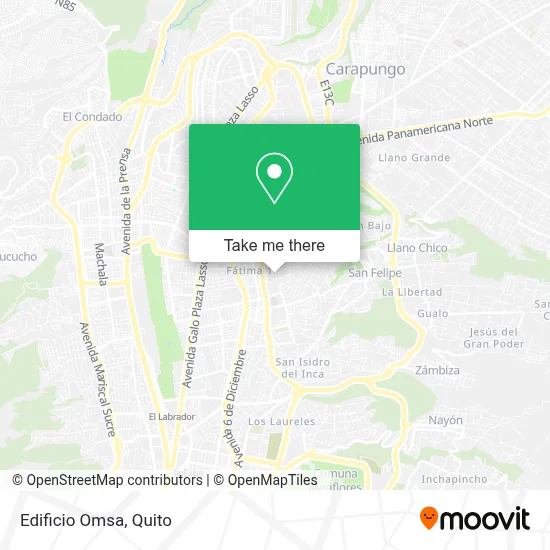 Edificio Omsa map