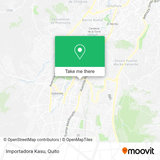 Importadora Kasu map