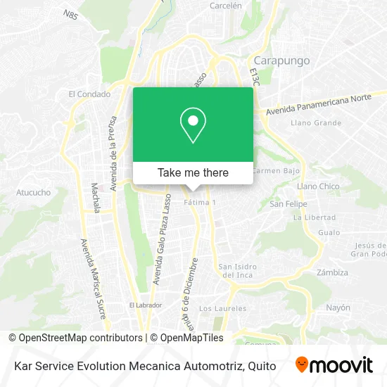 Kar Service Evolution Mecanica Automotriz map