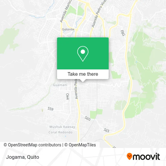 Jogama map