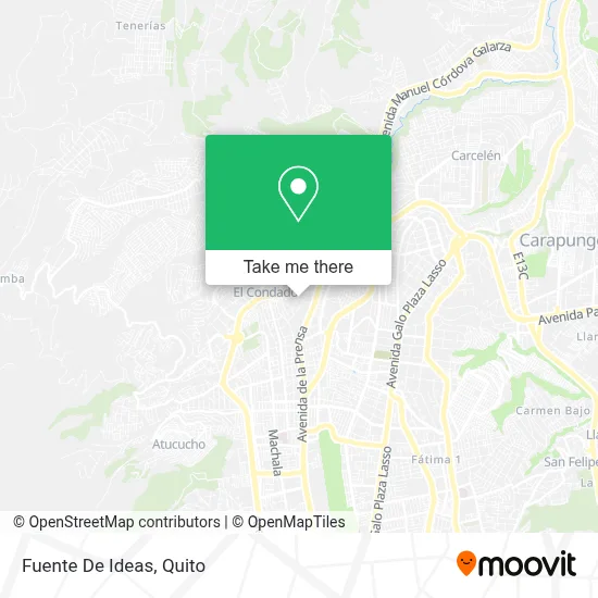 Fuente De Ideas map