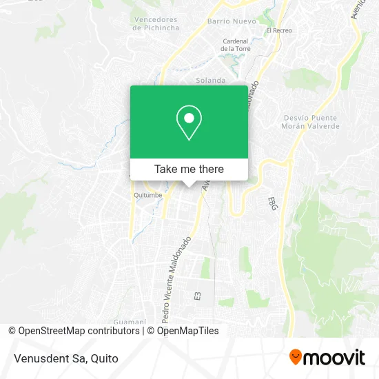 Venusdent Sa map