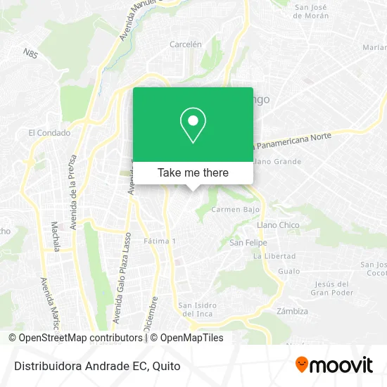 Distribuidora Andrade EC map