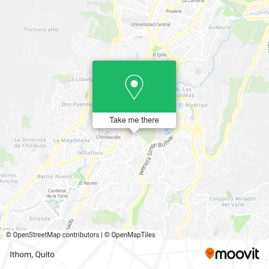 Ithom map