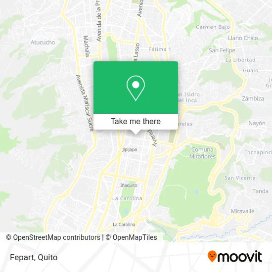 Fepart map