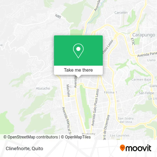 Clinefnorte map