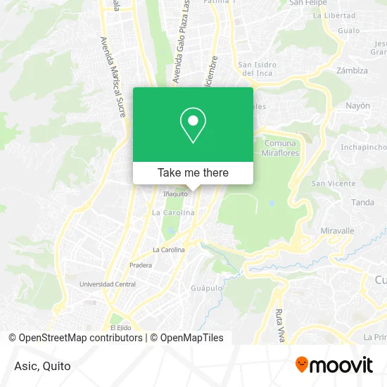 Asic map