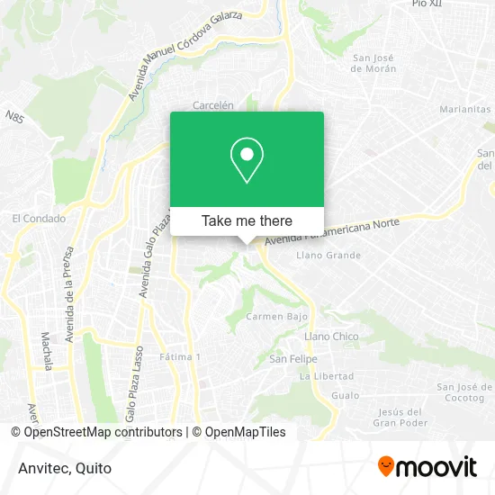 Anvitec map