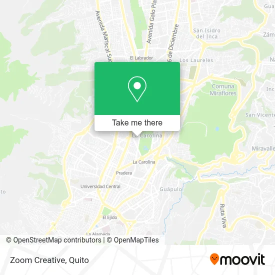 Zoom Creative map