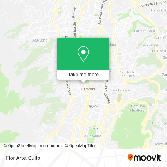 Flor Arte map