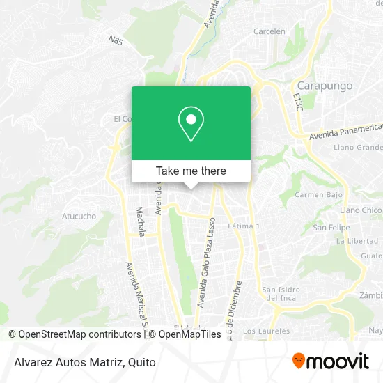 Alvarez Autos Matriz map