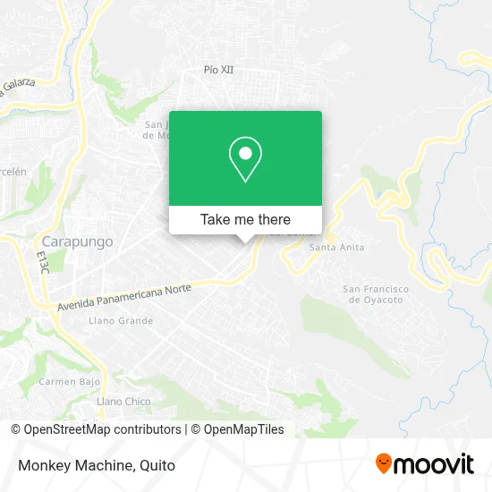Monkey Machine map