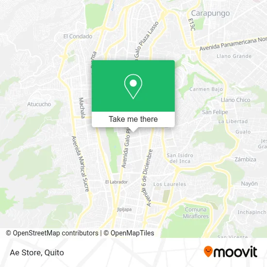 Ae Store map