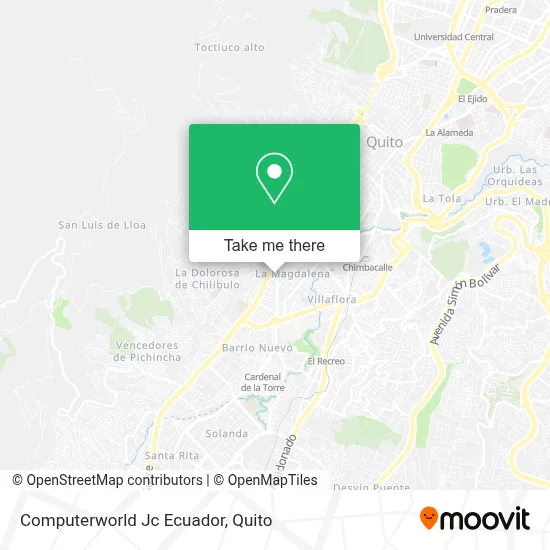 Computerworld Jc Ecuador map