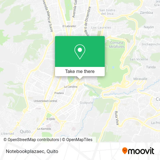Notebookplazaec map