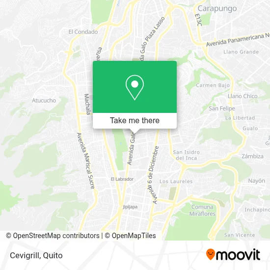 Cevigrill map