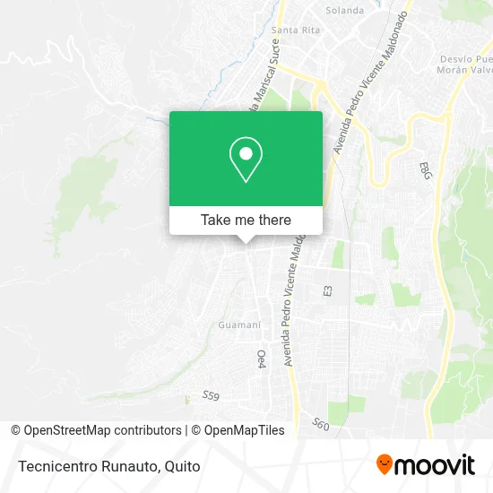 Tecnicentro Runauto map