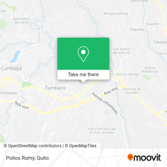 Pollos Rumy map