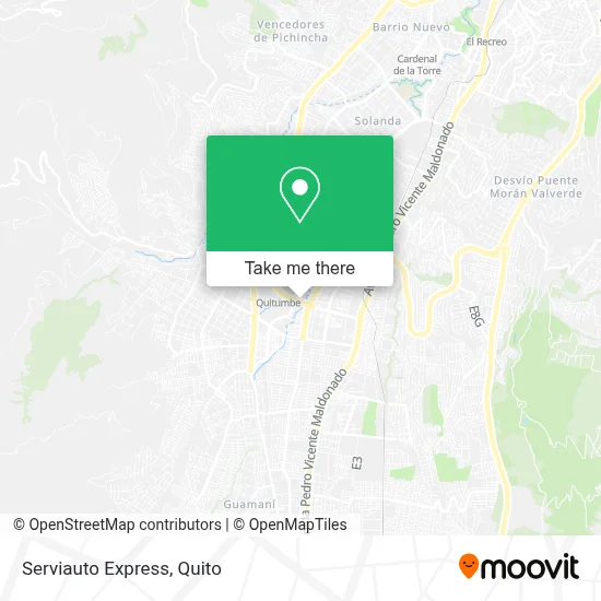 Serviauto Express map