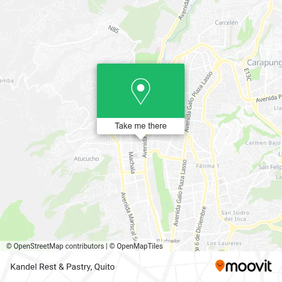 Kandel Rest & Pastry map