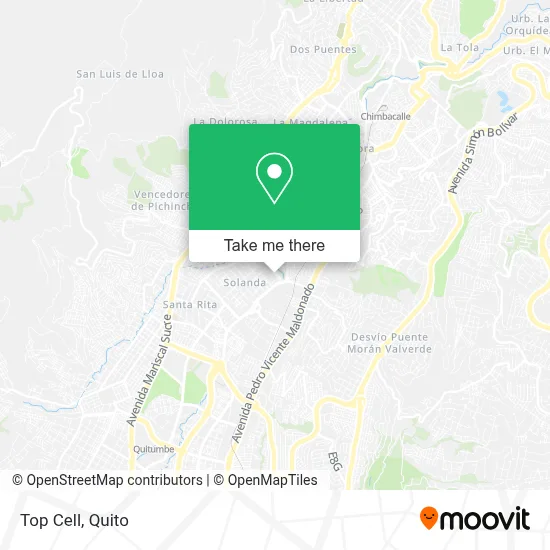 Top Cell map