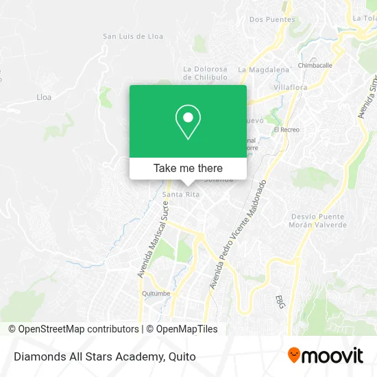 Diamonds All Stars Academy map