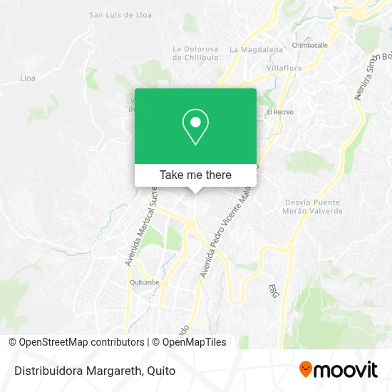 Distribuidora Margareth map