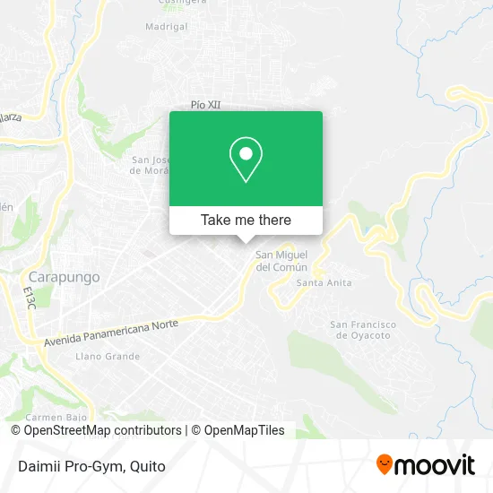 Daimii Pro-Gym map