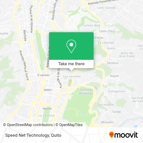 Speed Net Technology map
