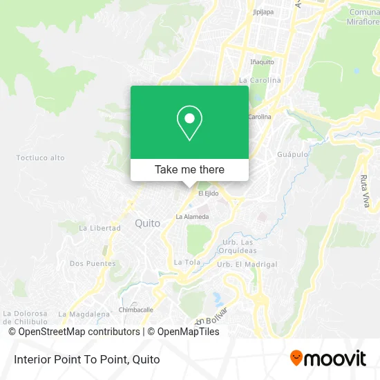 Interior Point To Point map