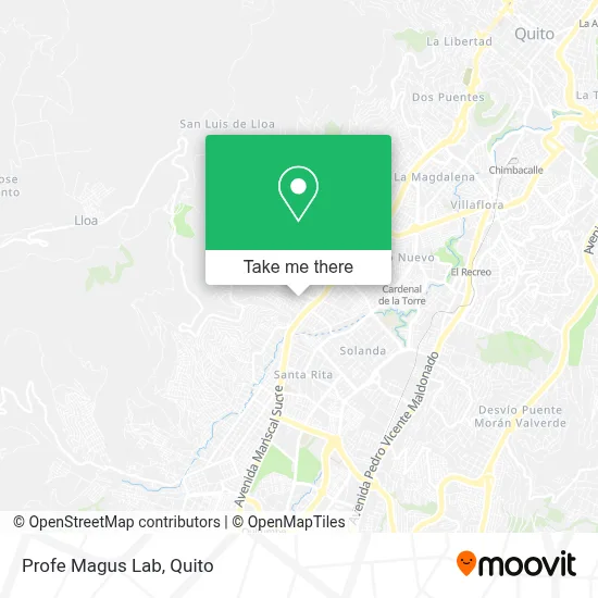 Profe Magus Lab map