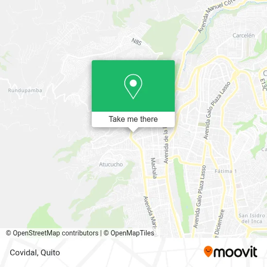 Covidal map