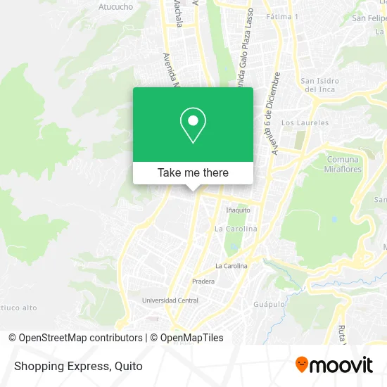 Shopping Express map
