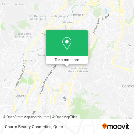 Charm Beauty Cosmetics map