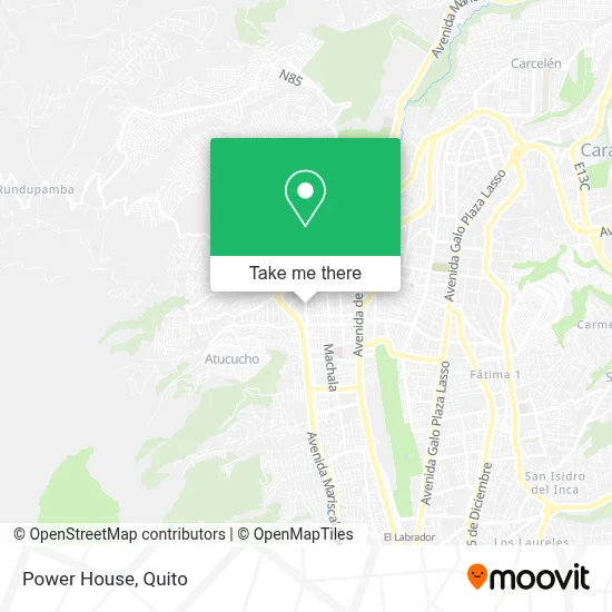 Power House map