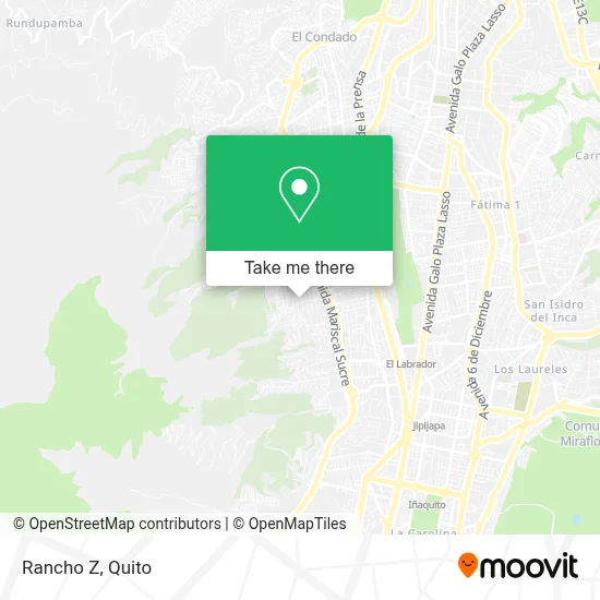 Rancho Z map
