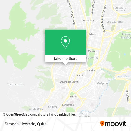 Stragos Licoreria map
