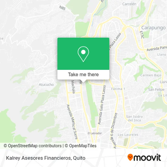 Kalrey Asesores Financieros map