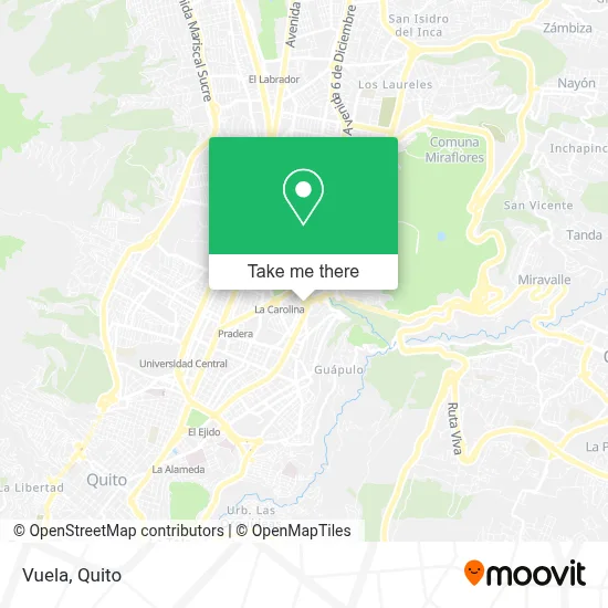 Vuela map